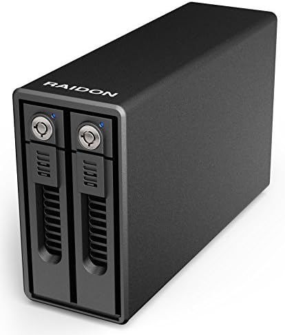 RAIDON GR3660-B3 RAID Subsystem for 2X 3.5 inch SATA HDD
