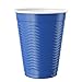 Amazon Brand - Solimo 18oz Disposable Plastic Cups, 200 Count, Blue
