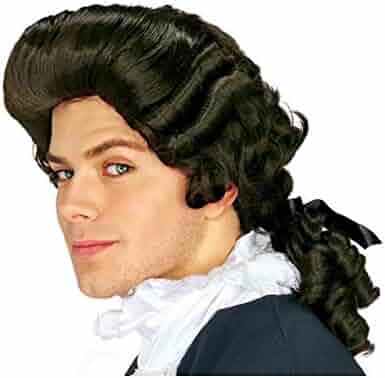 Birthdayexpress Feathered 70s Men S Brown Wig One Size Wigs