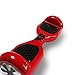 mAuto Hover Scooter Board,Two Wheel Self Balancing Intelligent Personal Battery Powered w/ LED Lights (Red)