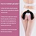 Apipi 30 Pcs/10 Sets Hip Stimulator Training Replacement Gel Sheet Pads for EMS Hips Muscle Trainer and Butt Toner, Enhancement Accessory Sexy Hips Women Buttocks Shaping Equipment