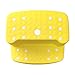 Tenby Living Jumbo Step Stool with Removable Non-Slip Caps and Rubber Grips, Green/Yellow, Extra-Wide/Extra-Tall, 2 Piece