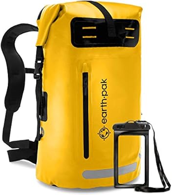 earth pak waterproof backpack 35l