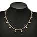 UINKE Star Pendant Choker Short Clavicle Chain Necklace Party Jewelry Gift For Women Girls,Gold