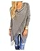CutyKids Women's Casual Long Sleeve Tassel Hem Crewneck Knitted Cardigans