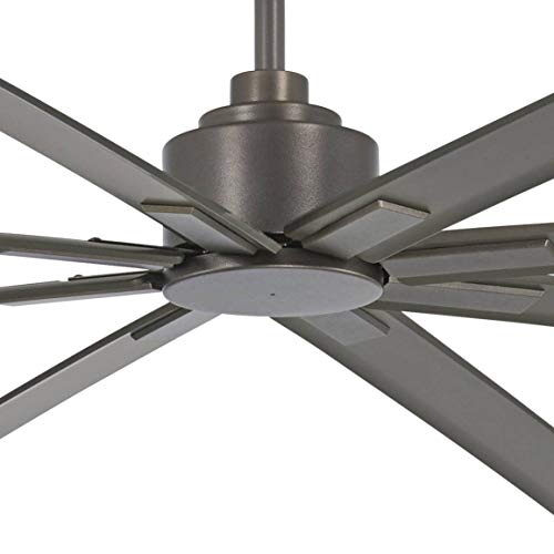 84" Minka Aire Xtreme H20 Smoked Iron Wet Ceiling Fan
