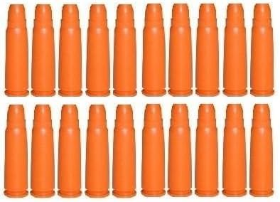 Tactical Deals Pack Of 20 Inert .44 Mag Magnum / .45 LC Colt Pistol Safety Trainer Cartridge Dummy Ammunition Ammo Shell Rounds