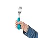 OXO Tot On-The-Go Fork & Spoon Set, Aqua