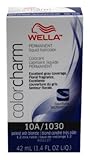 Wella Color Charm Liquid #1030/10A Palest Ash Blonde (41ml) (6 Pack)