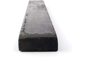 ONLINE METALS A36 Steel Rectangular Bar, Unpolished (Mill) Finish, ASTM A36, 3/8" Thickness, 3" Width, 24" Length, OnlineMetals