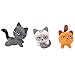 TOOGOO(R)6pcs Miniature Dollhouse Fairy Garden Resin Landscape Diy Grumpy Cat Decor