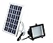BIZLANDER Solar Powered Flood Light 5W 60LED 874 Lumens Security Light for Garden, Barn, Shed, Business Sign, Patio, Walkway