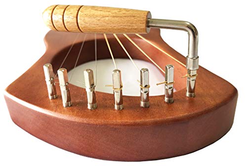 Luvay Lyre Harp - Orchestral Strings Instrument, with Tuning Wrench - Thumbnail 4