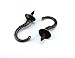 yueton 20pcs Vintage Carving Screw-in Ceiling Hooks Cup Hooks Hanger 1/2inch Open Mouth Wall Hook