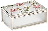 Floral Decoration Jewelry Box, Pink