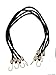 ABN Bungee Cords with Hooks – 36in Black Industrial Bungee Cord with Hooks Heavy Duty Bungee Strap Set, 4 Pack