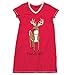 Lazy One Womens V-Neck Nightshirt 