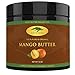(16 oz) Raw Mango Butter with RECIPE EBOOK - Perfect for All Your DIY Home Recipes like Soap Making, Lotion, Shampoo, Lip Balm and Hand Cream - Bulk Organic Unrefined Mango Butter is Great for Scars