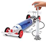 Discovery Kids STEM Turbo Air Racer DIY Air-Powered Dragster Kit