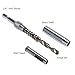 GORCHEN Center Drill Bit Set Self Centering Hinge Hole Drilling Tool Kit Woodworking Hinge Drilling Assortment 5 Sizes 7 Pcs