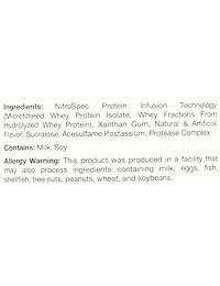 Especies Nutrición isolyze Suplemento de helado, vainilla, 1.55 pound