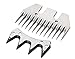 Pet & Livestock HQ Sheep Shearing Replacement Blade Clipper Cutter Comb Wool Blades for Sheep Shear Stainless Steel straight-13-tooth Universal Blades