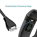 Fitbit Charge HR Charging Cable, iXCC Replacement USB Charging Cable for Fitbit Charge HR Wireless Activity Tracker Bands (1ft)