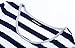 Zattcas Womens Striped Long Sleeve Tunic Top Loose T-Shirt Dress Gray