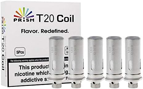 Innokin Coils T18/ T18E/ Prism S/I Sub/I Sub BVC/ T20 No Nicotine TPD Compliant (T20 (1.5ohm))