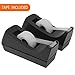 Weighted Tape Dispensers (2 Pack Includes Tape Rolls and Letter Opener)