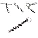 Elat Park Mini Red Wine Bottle Corkscrew Beer Cap Opener Keychain Keyring EDC Camping Tool