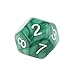 Pack of 10pcs Green Twelve Sided D12 Dice Playing D&D Warhammer RPG Board Game Favours