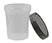 Healthstar 4 Ounce Specimen Cups with Lids, 25 Pack