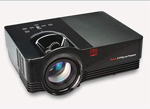 Zhangmin VS67 HD LED Projector,Portable Projector With Carrying Bag, Video Projector With 100'' And 1080P Support, Compatible With USB, TF Card, AV Video