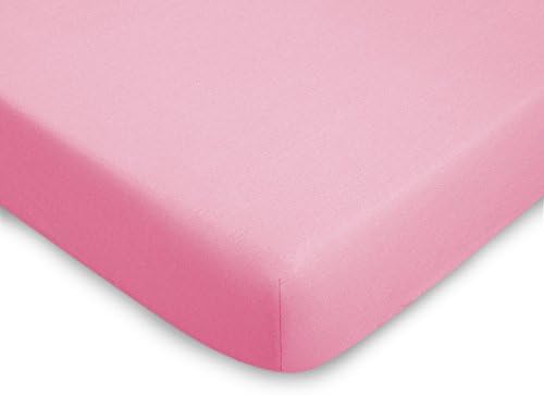 NIYS Luxury Bedding Egyptian Cotton Deep Fitted Bed Sheet 30CM/12 Depth. (King, Pink)