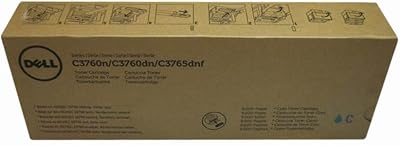 Dell 3760 3765 Cyan Toner Cartridge Extra High Capacity 9000 Pages