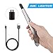 Sugoiti Electric Arc Lighter Rechargeable Flameless Safety USB Windproof Candle，Gas Burner, Camping Stove Trips，Arc Flame Fits for Home Kitchen，Fireworks No Spark & Smell