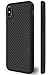 iPhone X Case,Yhzo Aramid Fiber iPhone X case,TPU Anti-Dropping Phone case,Military Standard Protective Lightweight Shell Protective for iPhone X (Black)