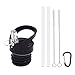 Vanteen Straw Lid Set for Hydro Flask Standard Mouth Sports Water Bottle 12 oz 18 oz 21 oz 24 oz