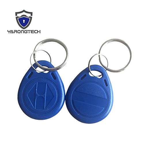 YARONGTECH-100pcs EM 125KHz RFID Rewritable ID EM4305 Proximity Access control tag keyfobs