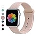 UPOLS Compatible with Apple Watch Band 38mm 42mm 40mm 44mm Sport Band, Silicone Sport