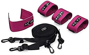 Lsinyan,Romantic Sweetheart Baby,I See Your Face in My Mind As I Away, Realize How Much I Need You! Leather Yoga Strap Thing Black