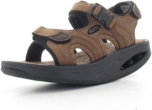 RYN Rocker Sole Sandal Tracker Brown 39100-30