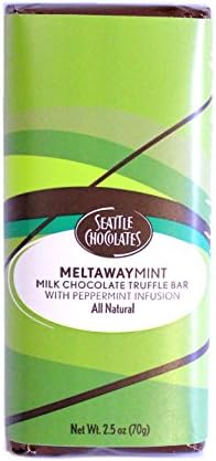 Seattle ChocolateMint Meltaway Chocolate Bar, 2.5 oz
