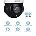 (Upgrade Version) SV3C 1080P PTZ Security Camera Outdoor, Pan Tilt with 18X Zoom, WiFi Wireless IP Dome Surveillance CCTV Camera, 196ft IR Night Vision with Audio, IP66 Waterproof, Built-in Sd Slot