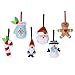Christmas Tree Ornaments Stocking Stuffer 6 Pack Plush Felt Ornaments