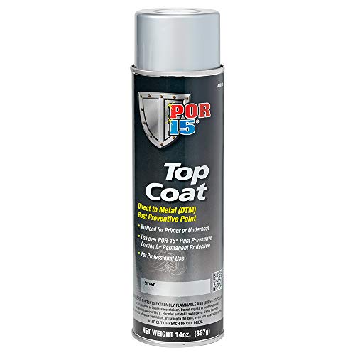 POR15 46018 Top Coat Silver Spray Paint 15 fl. oz. Pricepulse