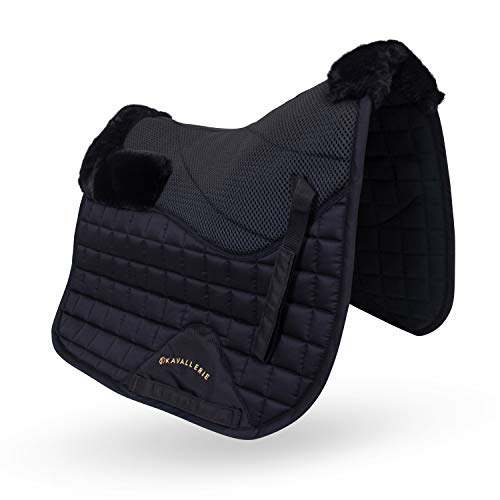 Kavallerie All Purpose Fur Saddle Pad – with Quilted Foam Padding and Breathable Bamboo Charcoal Lining to Regulate Heat Build-up, Types of Riding Disciplines