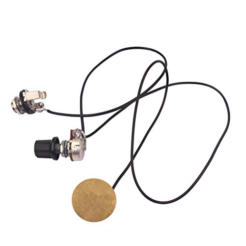 ROSENICE Pickup Wiring Kit for Cigar Box Guitars and Acoustic Instruments - Thumbnail 3