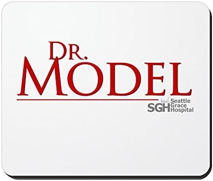 Gaming Mouse Pad for Notepad Dr Model Non-slip Rubber School Desk Decor Mouse Pad for Laptop 10 x 8 Inch